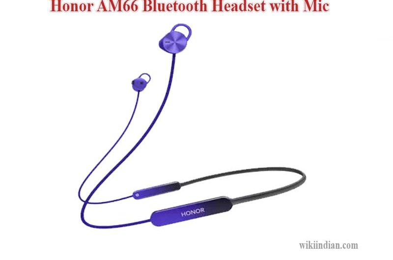 Honor AM66 Bluetooth Headset with Mic Launched in Flipkart