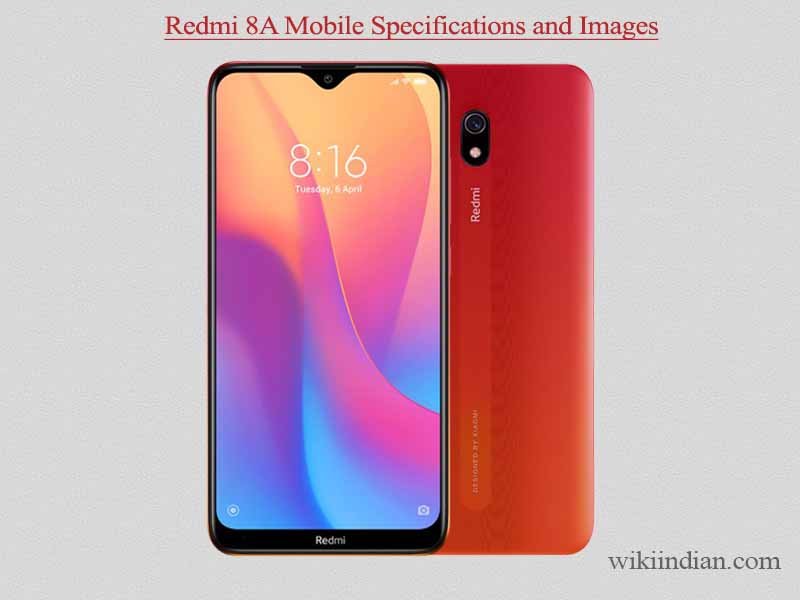 Redmi 8A front and back image